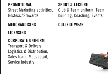 Promotional - Sport & Leisure - College wear