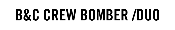 B&C Crew bomber /duo