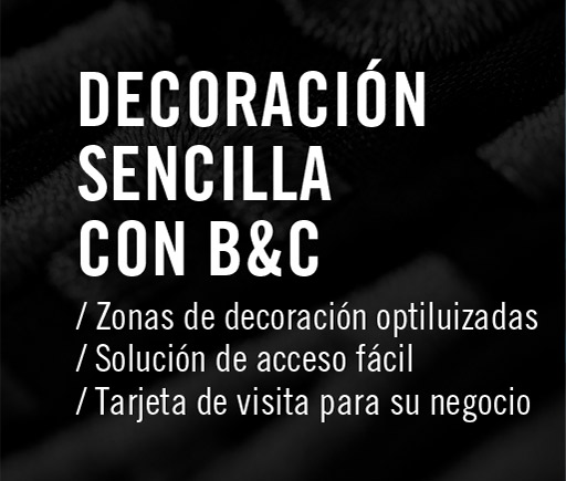 Decoration made easy by B&C