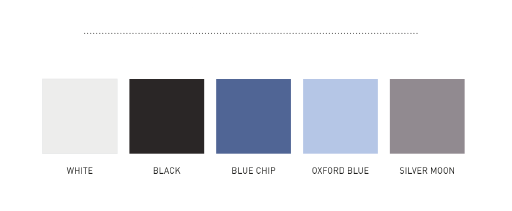 White - Black - Blue Chip - Oxford blue - Silver moon