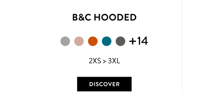 B&C Hooded - Discover
