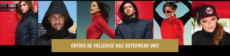  Discover the complete B&C outerwear Unit