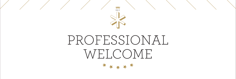 Professional welcome